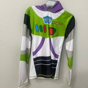 Disney Store Toy Story Buzz Lightyear Swim  Rash Guard  50+ UV Protection